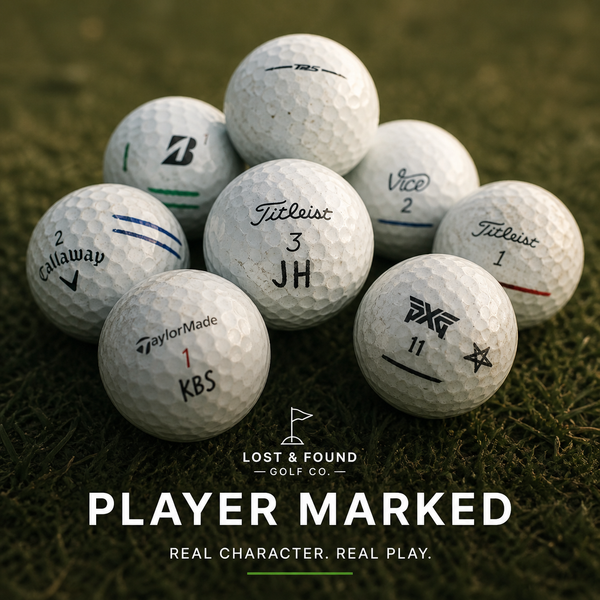 Player Marked - Golf Balls