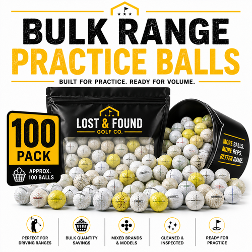 Bulk Range Practice Golf Balls