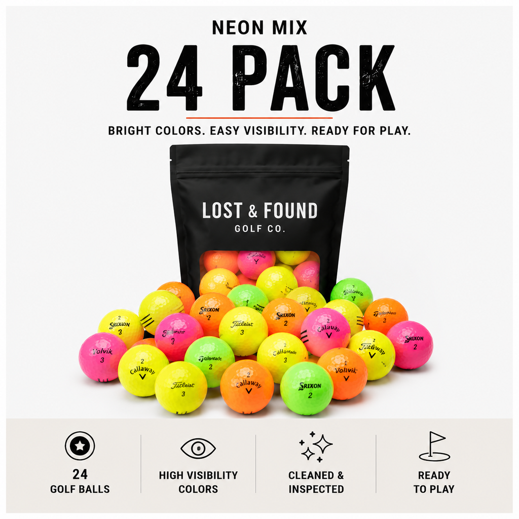 Neon Mix Golf Balls